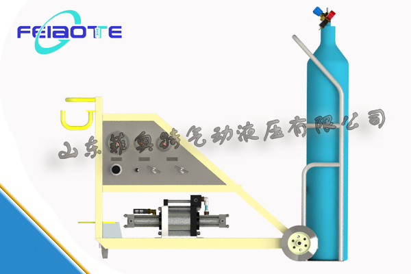氮气试压泵、系统、装置